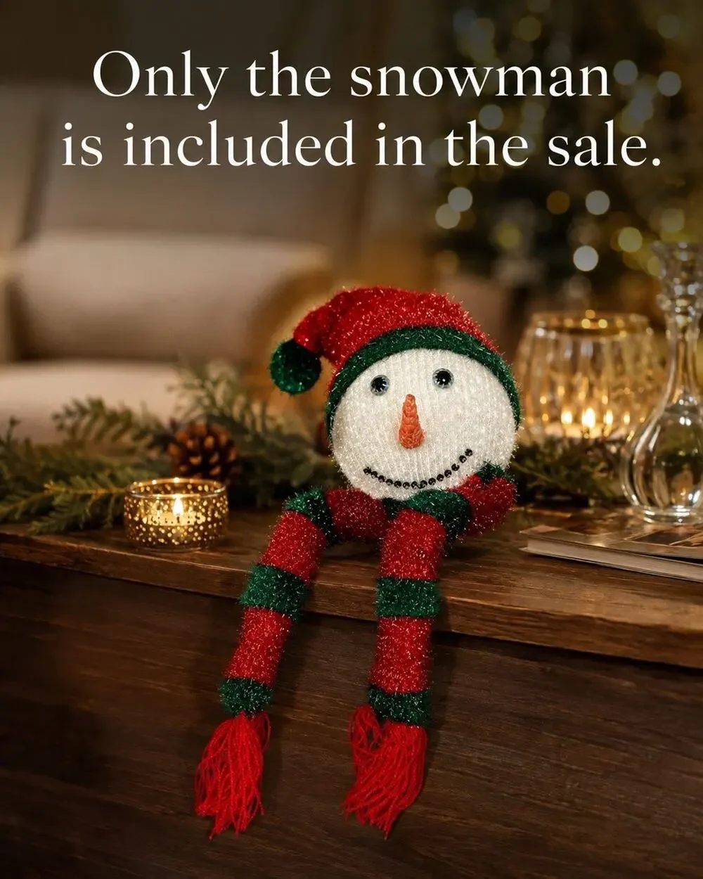 Kurt Adler Fiber Optic 7” Color Changing Christmas Snowman Head EXTRA Bulb